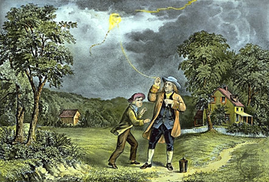 Inventor Benjamin Franklin Achievement and Work in Electricity