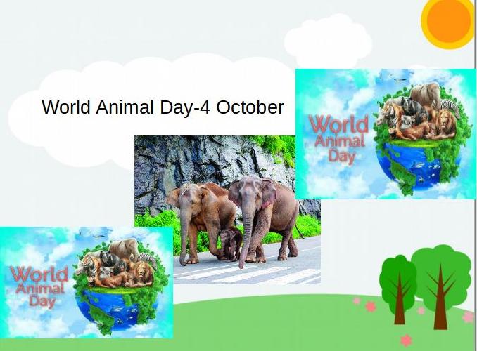 World Animal Day: 4 October, History, Themes, Celebration